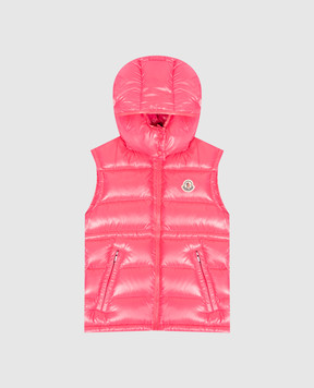 Moncler ENFANT Children's pink down vest L29541A00039597Z8