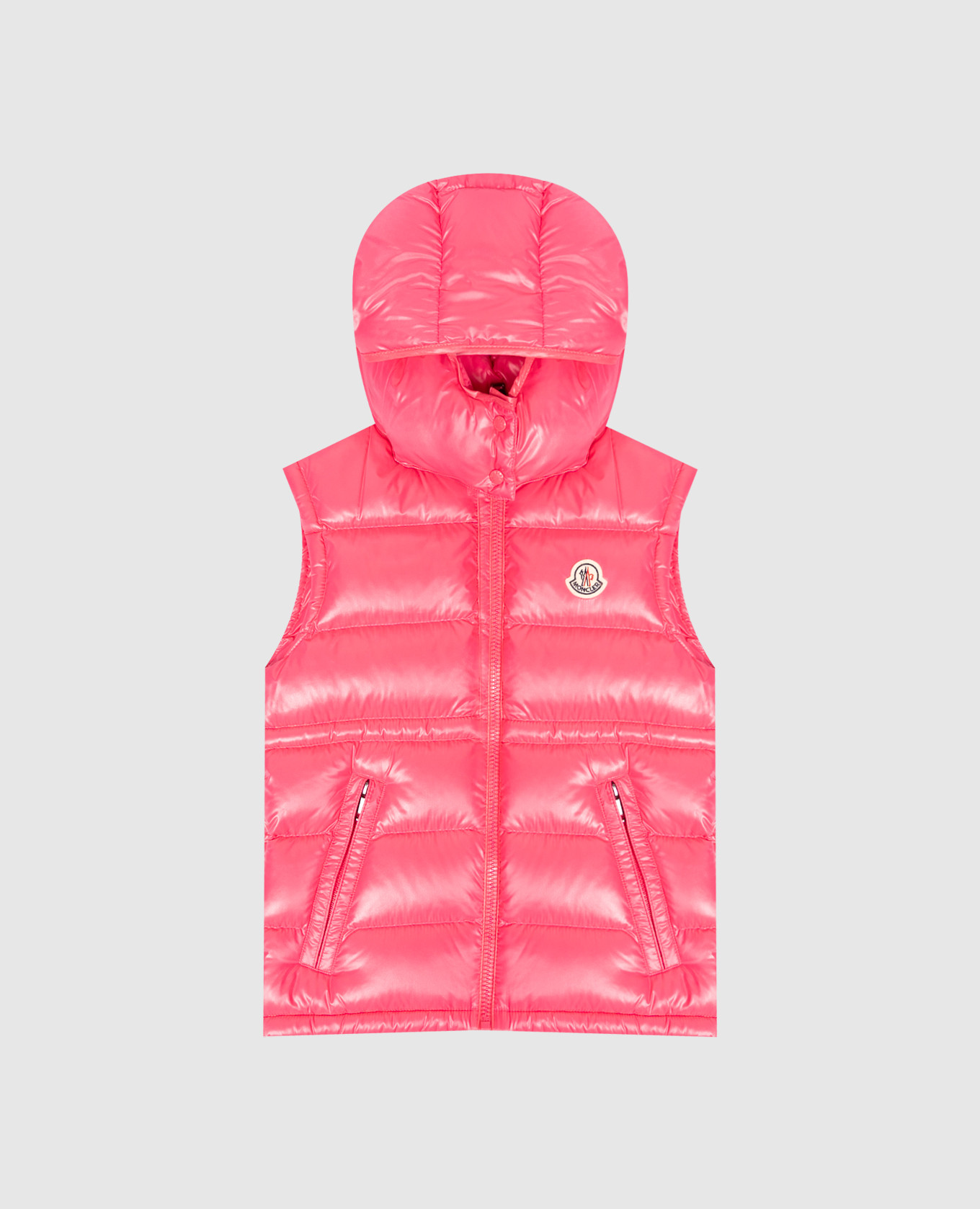 Children's pink down vest