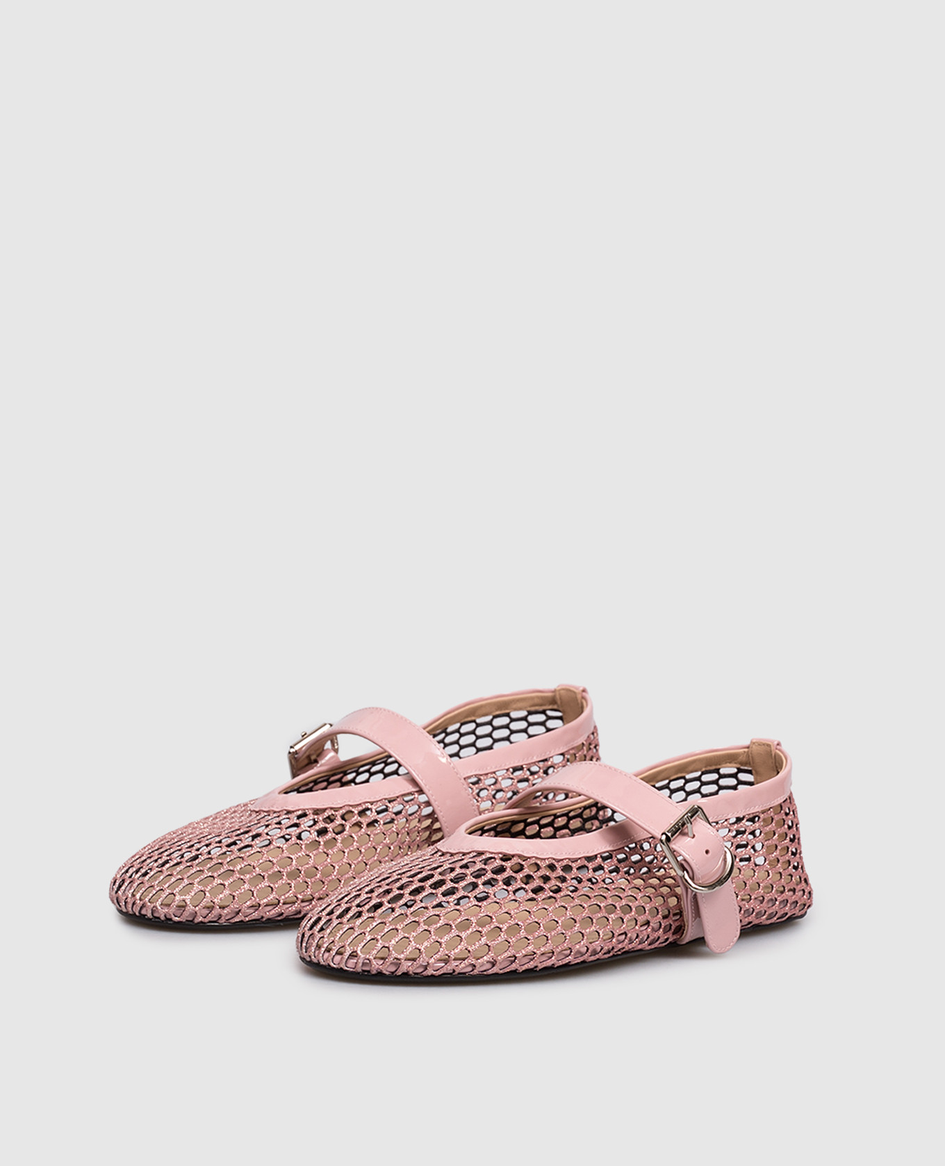 

Pink glitter ballet flats Babe Pay Pls