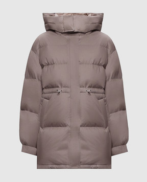 Be Florence Brown quilted down jacket BE2687