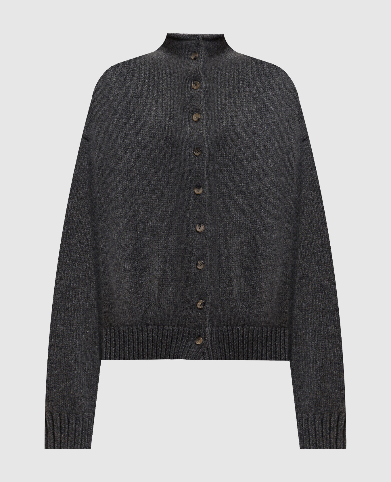 

Nelya gray cashmere cardigan Khaite, Grey