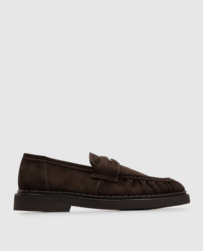 Sturlini Brown suede loafers U2352