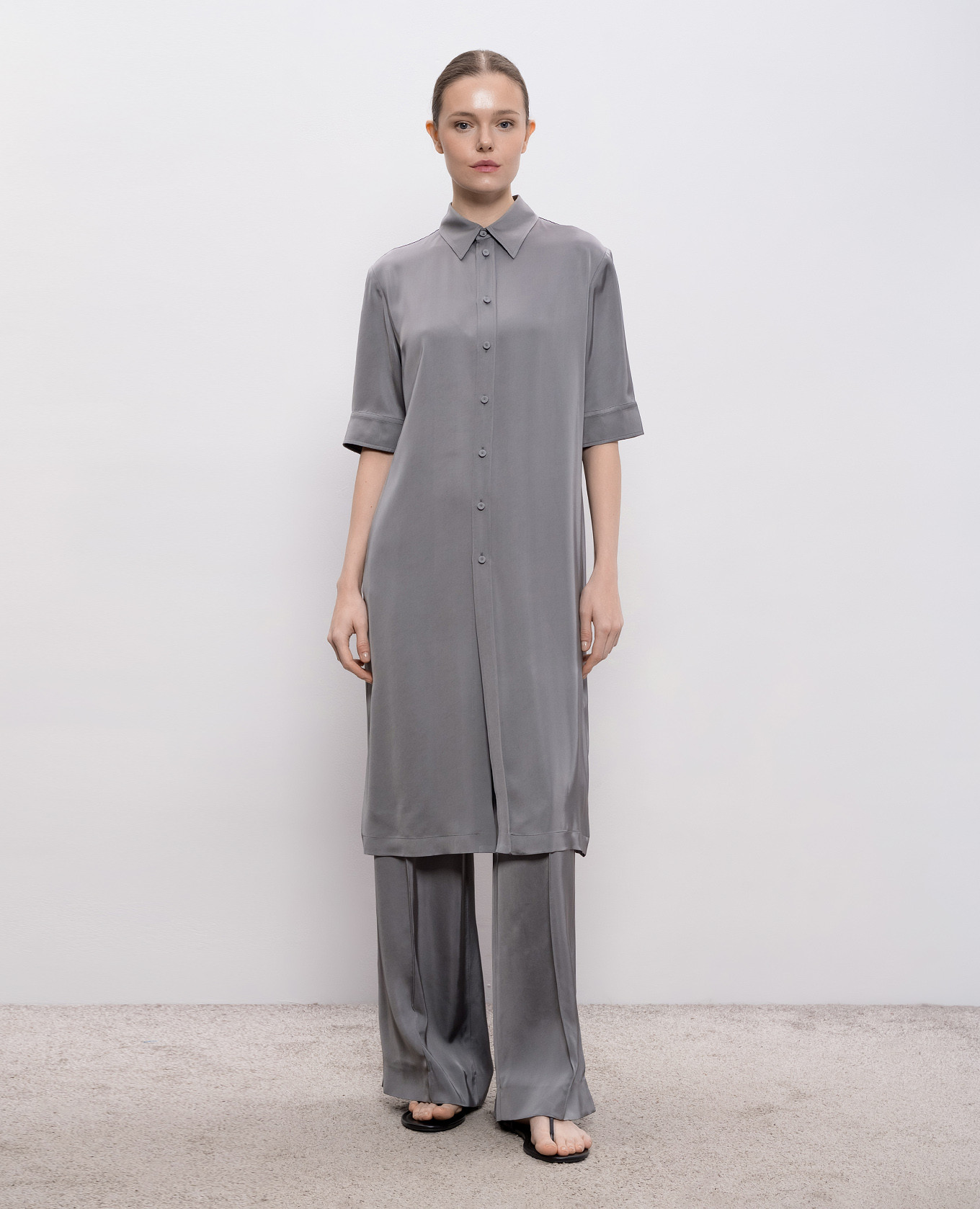 

Gray long shirt Jil Sander, Grey