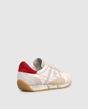 Premiata Jackyx ivory leather sneakers JACKYX25D8225