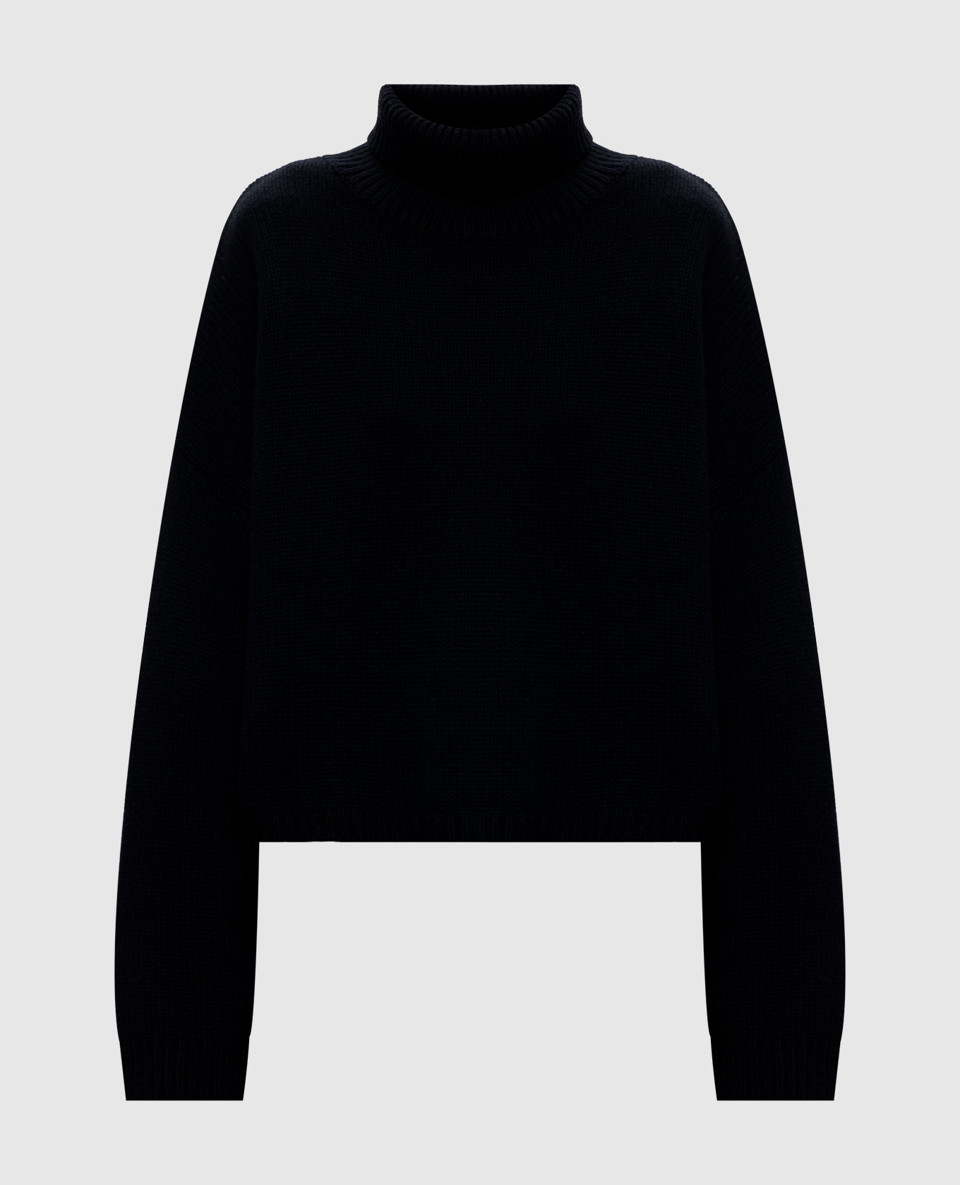 Zerlina black cashmere sweater