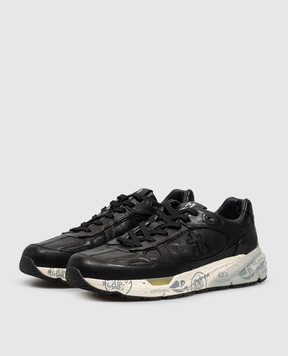 Premiata Black leather sneakers Mase25 MASE258420
