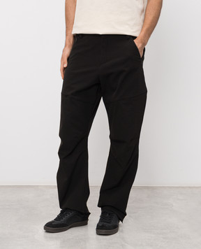 Riotdivision Black pants with logo patch RDCHCPPGEN1