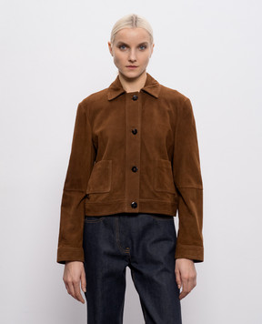 Max Mara Brown suede jacket BAIA MSTBAIA