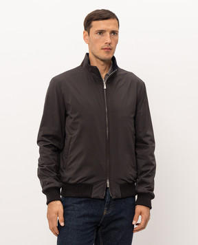 Enrico Mandelli Dark brown jacket 4T783A519V