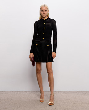 Balmain Black cardigan HF1KL878KK10