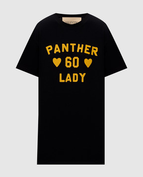 Valentino Black Panther Lady T-shirt 9B3MG26GAA2