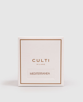 Culti Milano Mediterranea scented candle in a glass candlestick 270 g PCABILMED0270GBIA0000