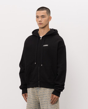 AMIRI Black sports jacket with logo print AM326JR022