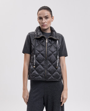 Max Mara Grey down vest REGIC TREGIC