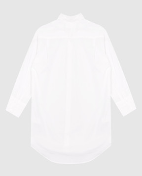 Maison Margiela MM6 Children's white shirt with logo print M60943MM014
