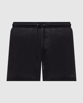Peserico Blue swim shorts with embroidered logo R17001C0RCC808