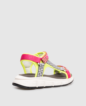 Versace Trigreca children's sandals with pattern 10224941A166242833