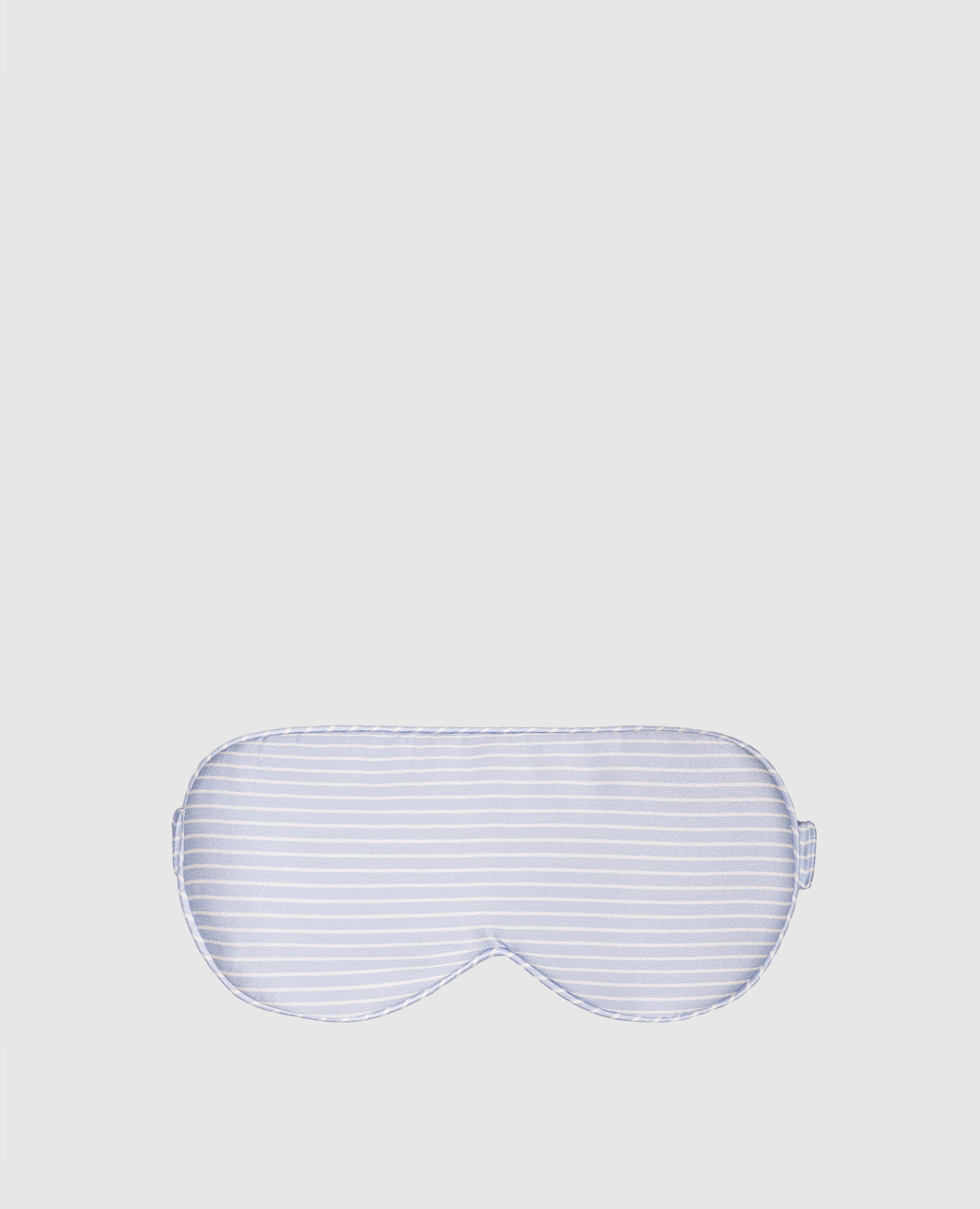 

Blue striped silk sleep mask Dore & Rose, Light blue