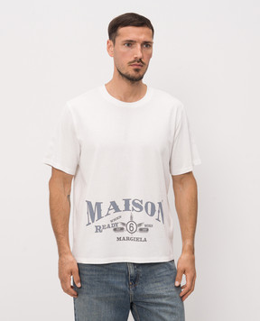 Maison Margiela MM6 White T-shirt with print SH0GC0075M20050