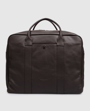 Gianni Chiarini Brown travel bag with embossed logo BSNB20219GRNCRV