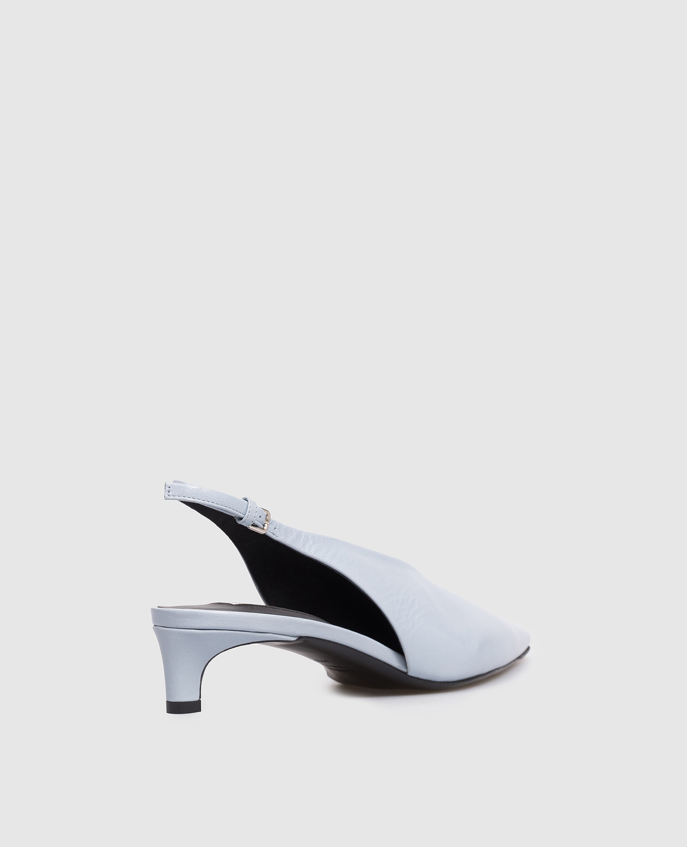 

Blue leather slingbacks Jil Sander, Light blue