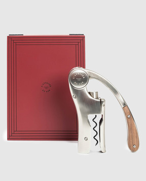 L`atelier du vin Oeno Motion Trésor vertical corkscrew with wooden branded case 095716