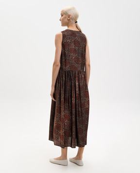 UMA WANG Adral dress in floral print UP5008