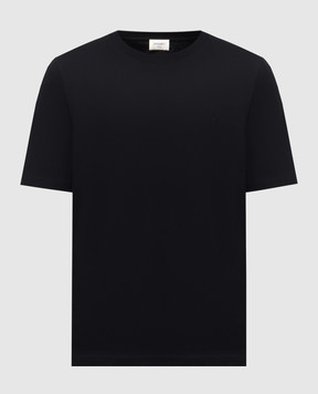 Saint Laurent Black T-shirt CASSANDRE 862769Y38AK