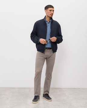 Canali Blue reversible jacket SG03220O41043