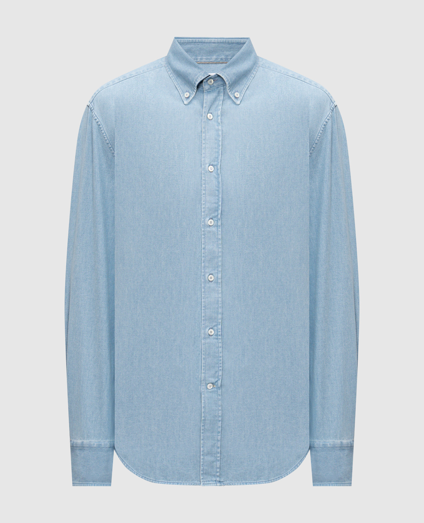 

Blue denim shirt Brunello Cucinelli, Light blue