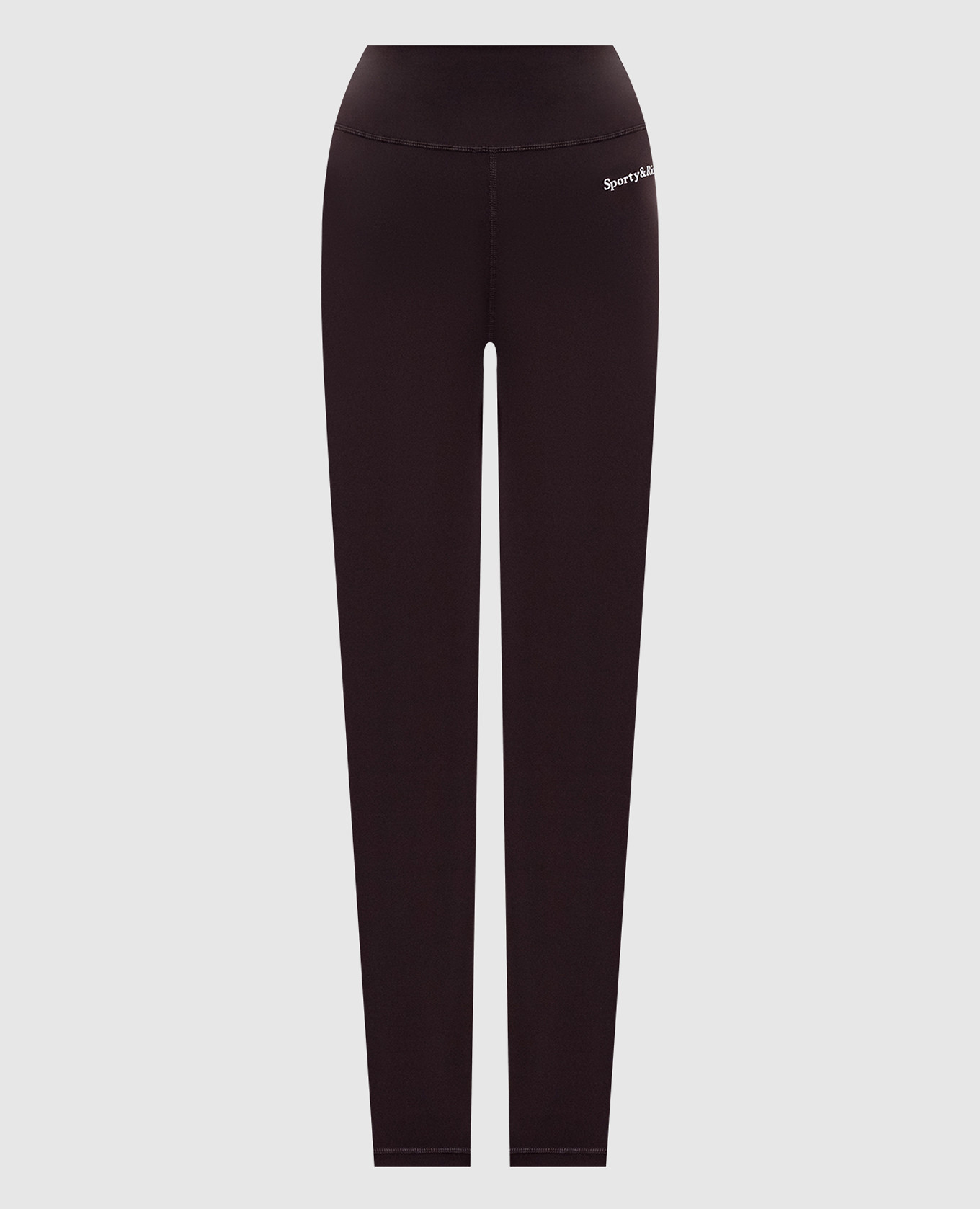 Brown Serif leggings Sporty & Rich