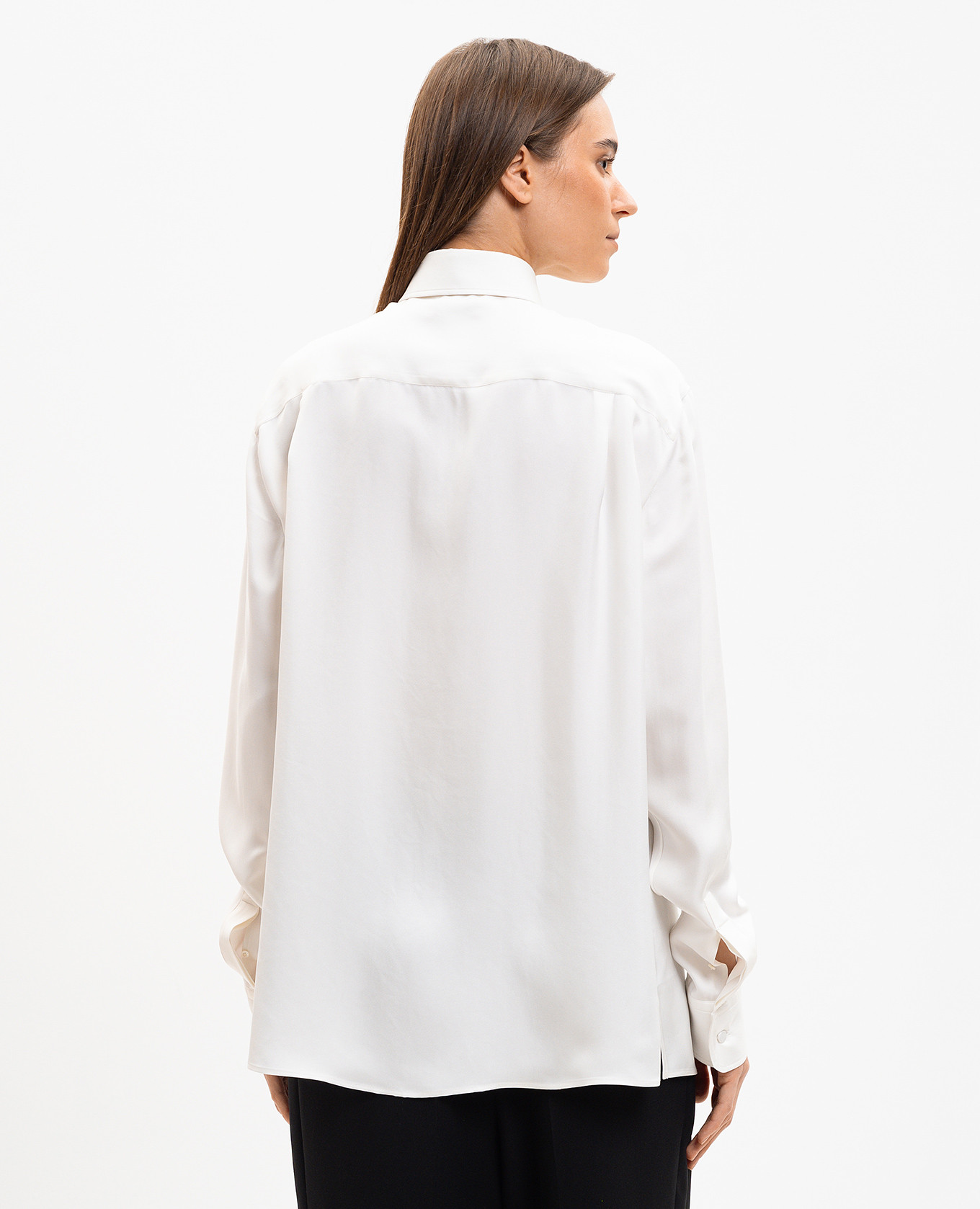 White silk blouse Tom Ford 4