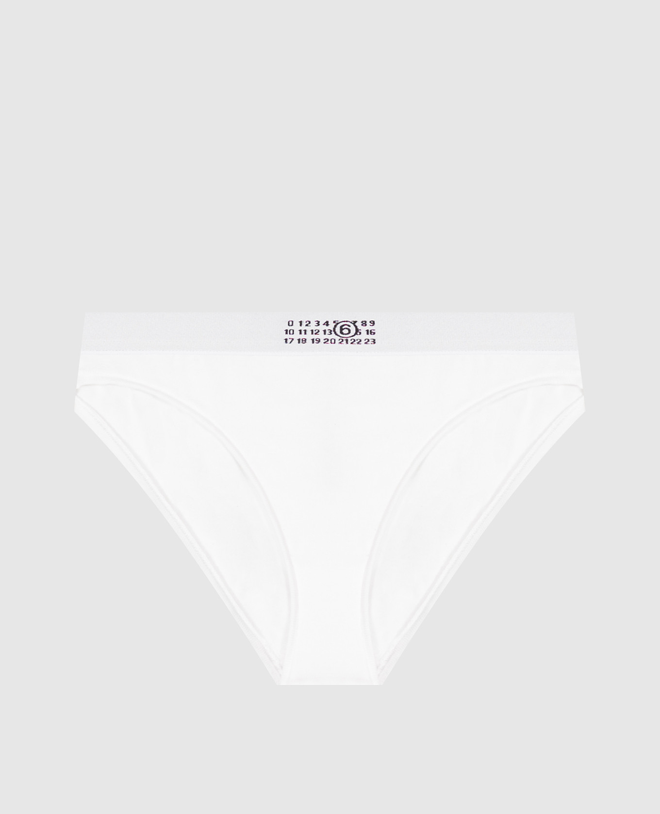 White briefs with emblem