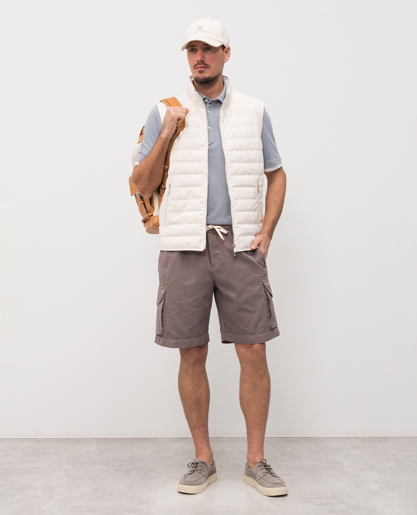 

Blue polo Brunello Cucinelli, Light blue