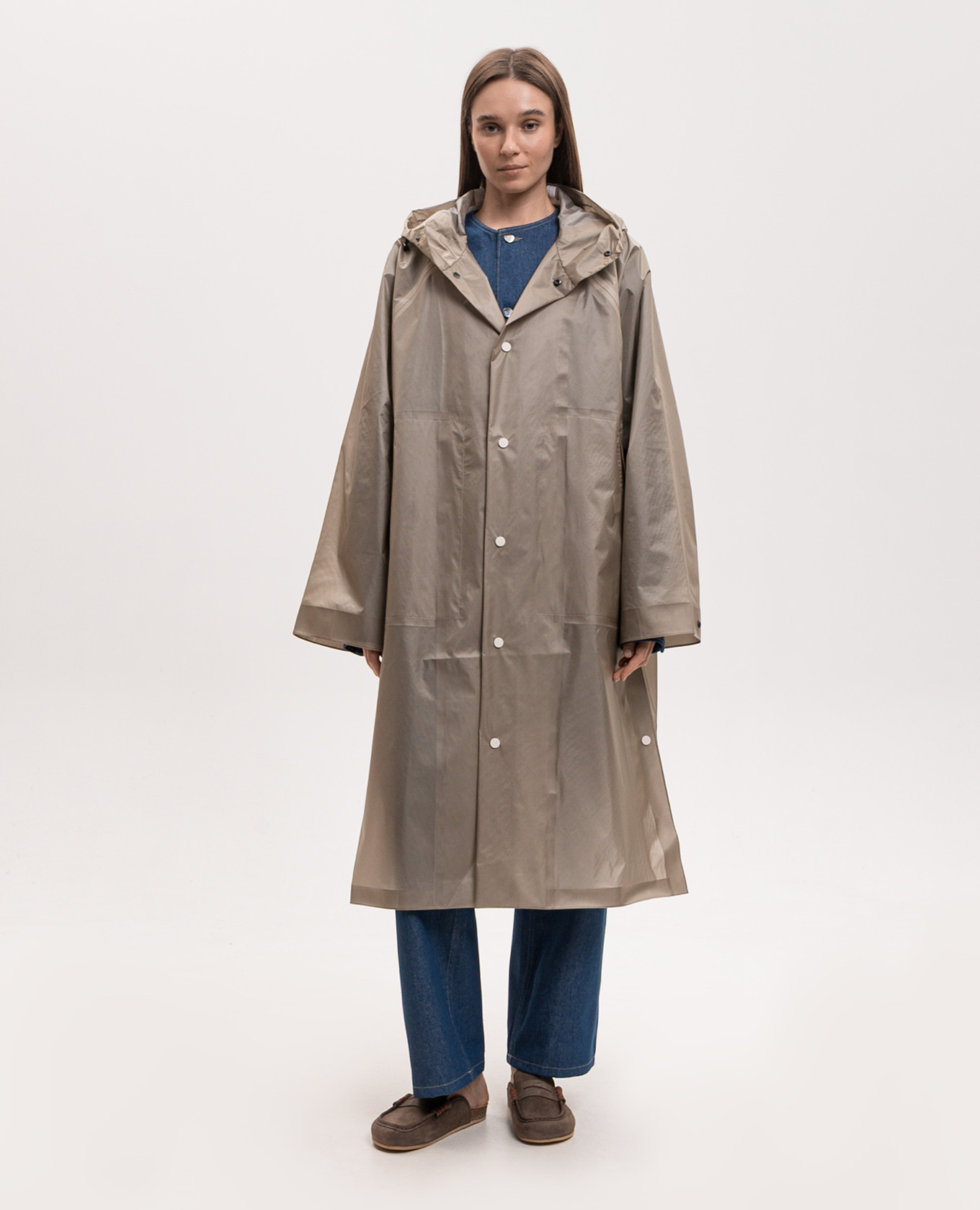 Khaki Cap Raincoat Sofie D`Hoore 3