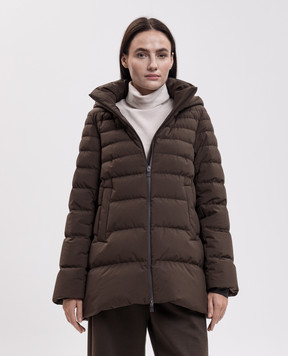 Herno Brown down jacket PI002228D12840