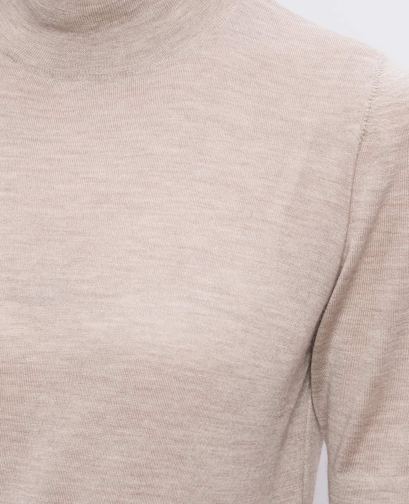 

Beige cashmere and silk top Brunello Cucinelli