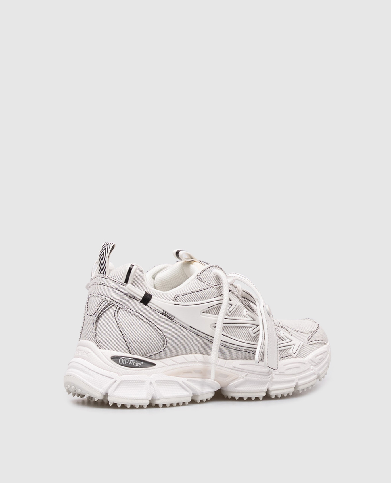 

White Denim Be Right Back Sneakers Off-White