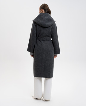 Max Mara Remo grey wool and cashmere coat REMO