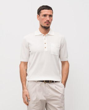 Brunello Cucinelli White polo M29806205