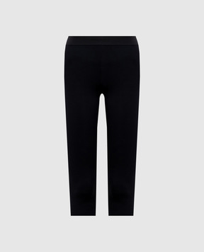 Tom Ford Black shorts with logo pattern PAJ102JEX166