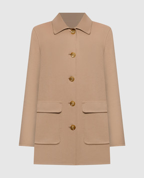 Valentino Beige wool and cashmere coat 9B3CJH396JA