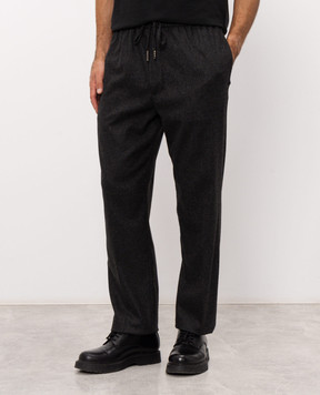 Iceberg Gray pants with wool B1203104
