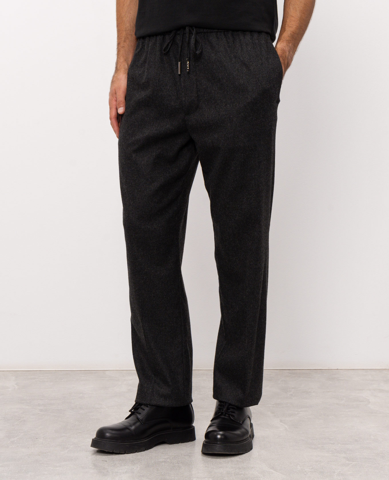 Gray pants with wool Iceberg 3