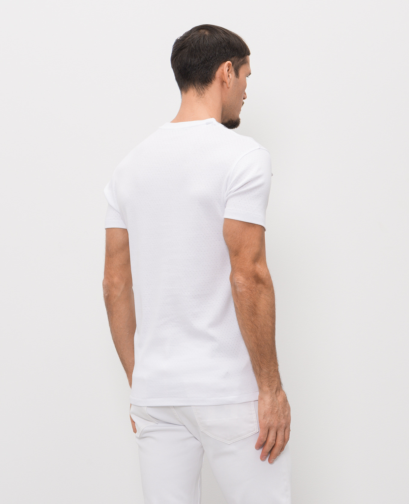 

White T-shirt with perforations Tom Ford