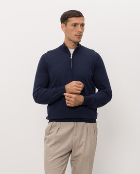 Brunello Cucinelli Blue sweater M2400124