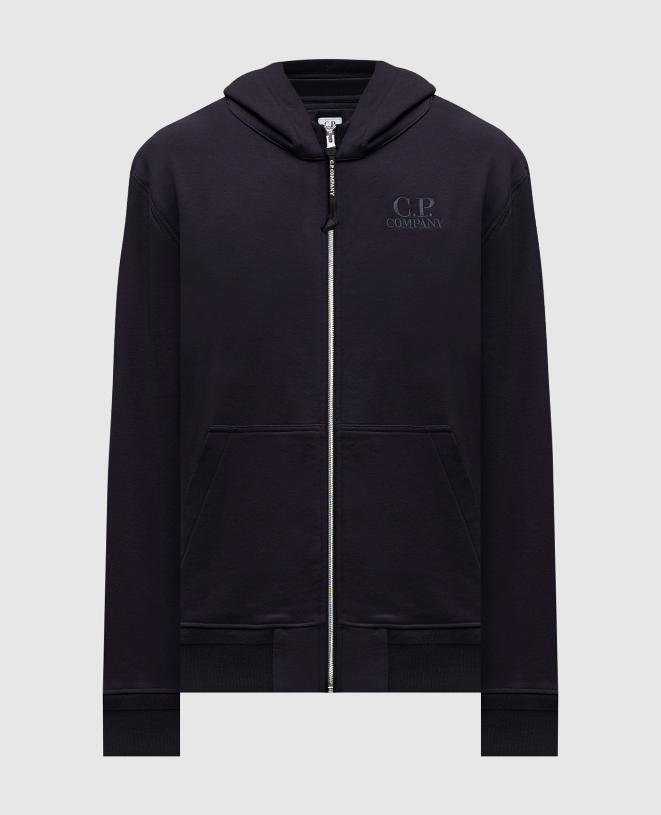 

Blue sports jacket with logo embroidery C.P. Company