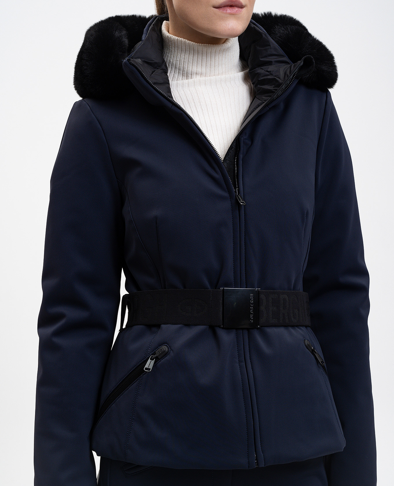 

Blue HIDA ski down jacket Goldbergh, Navy blue