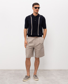 Cashmere&Whiskey Blue polo M54268158