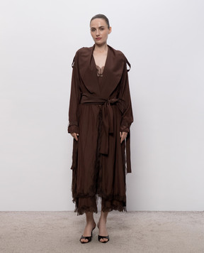 16Arlington Tawny brown coat C085SS2601